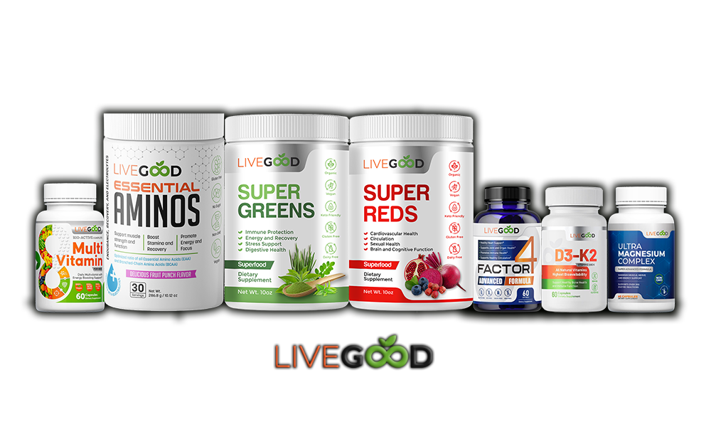 LiveGood Ultimate Wellness Pack, vitamins and supplements for health and energy